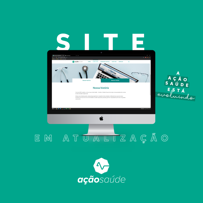 Ação Saúde - Site em atualização